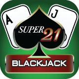 Super 21 BlackJack logo