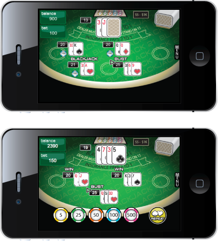 Super 21 : Blackjack for iPhone and iPod touch